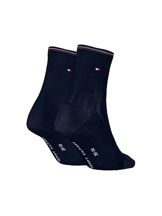 TOMMY HILFIGER | Calcetines Paquete de 2 negro | dunkelblau